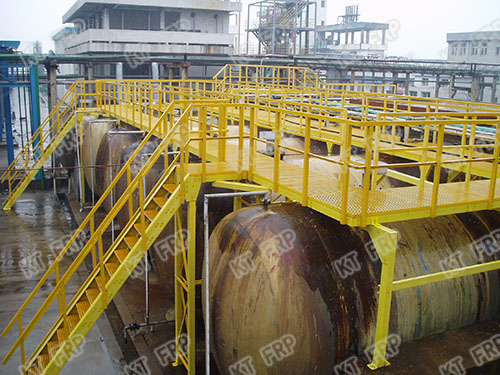 FRP Chemical Tank Operation Platform System